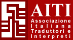 logo AITI - Associazione Italiana Traduttori e Interpreti